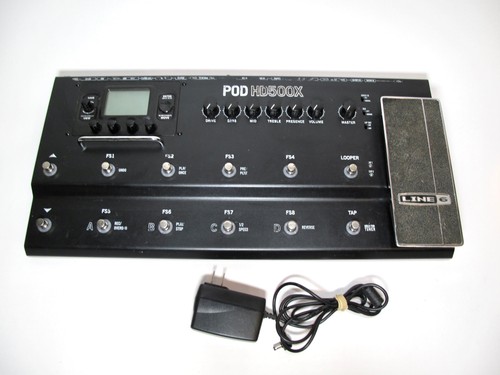 Line pod hd500x guitar - 6,